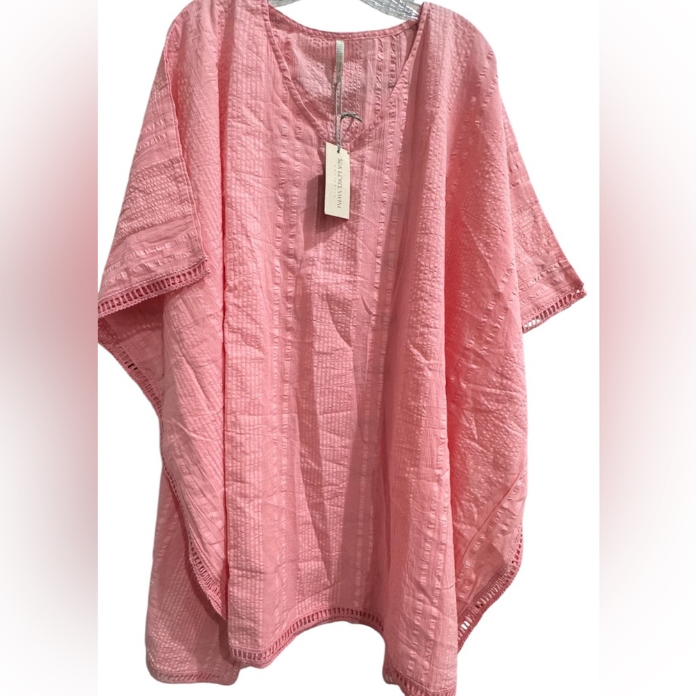 Pink Textured Women's Top